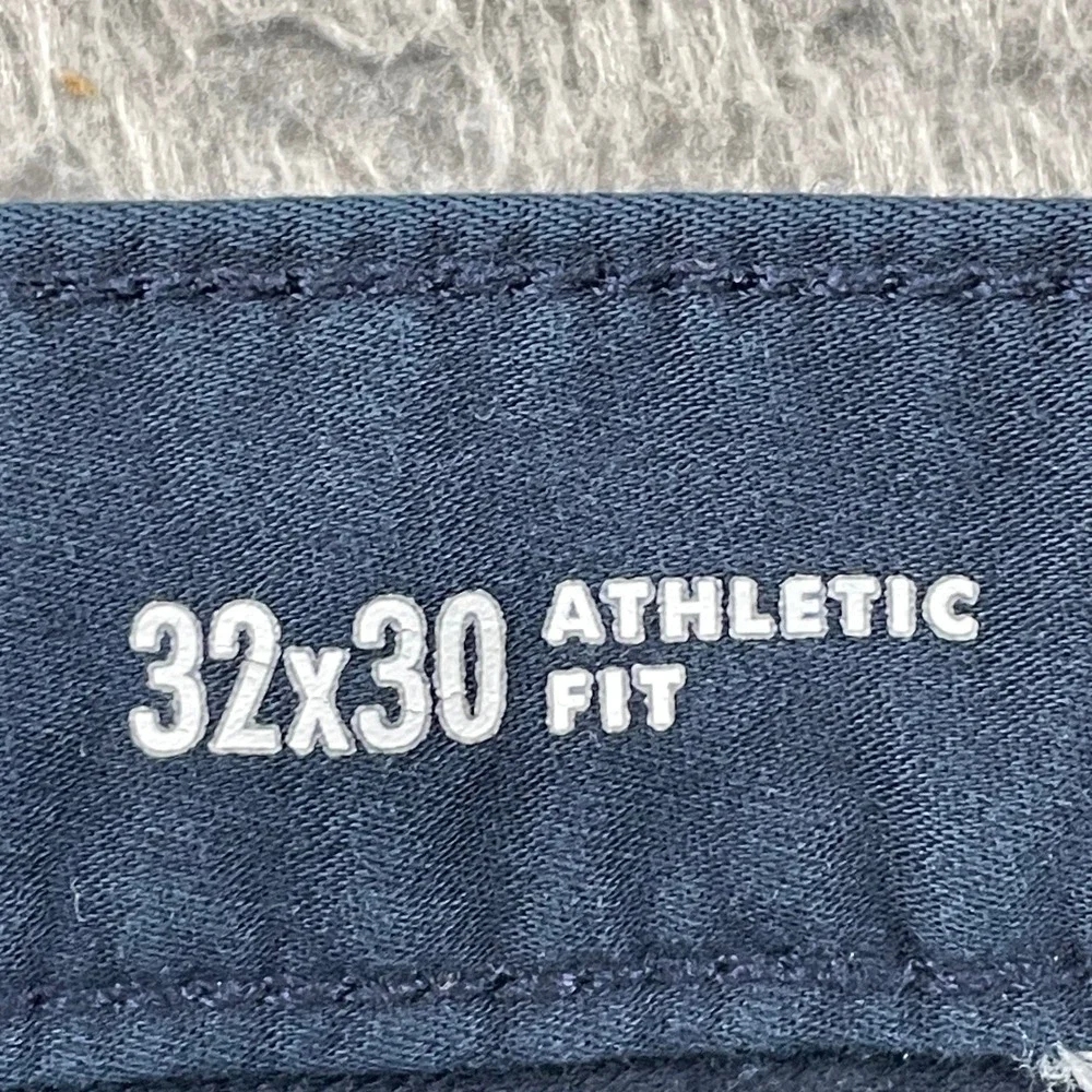 Banana Republic Travel Jean Mens 32x27 Navy Blue Athletic Fit Stretch 5-Pocket